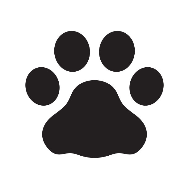 狗爪矢量法国斗牛犬图标卡通人物符号插图设计图片下载