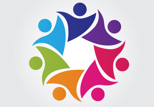 团队合作商务人士图标图片下载