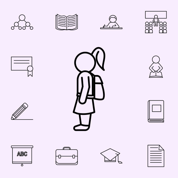 女生的偶像。学校图标普遍设置为网络和移动图片下载