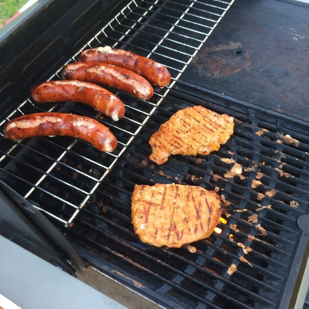 夏令营混合烧烤图片下载