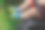 在一个阳光明媚的日子里，一个小男孩坐在美丽的灌木旁的婴儿车里图片下载