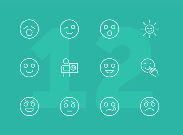 表情线图标图片下载