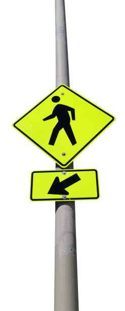 行人人行横道标志图片下载