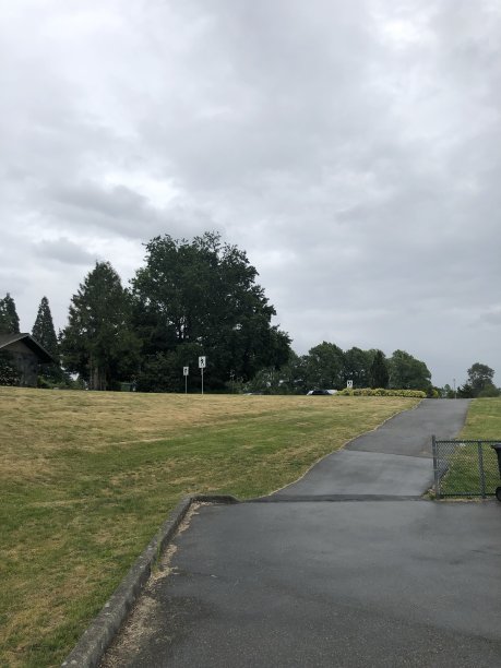 格林公园在一个阴天图片下载