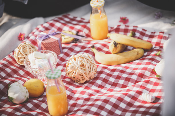 在公园野餐图片下载