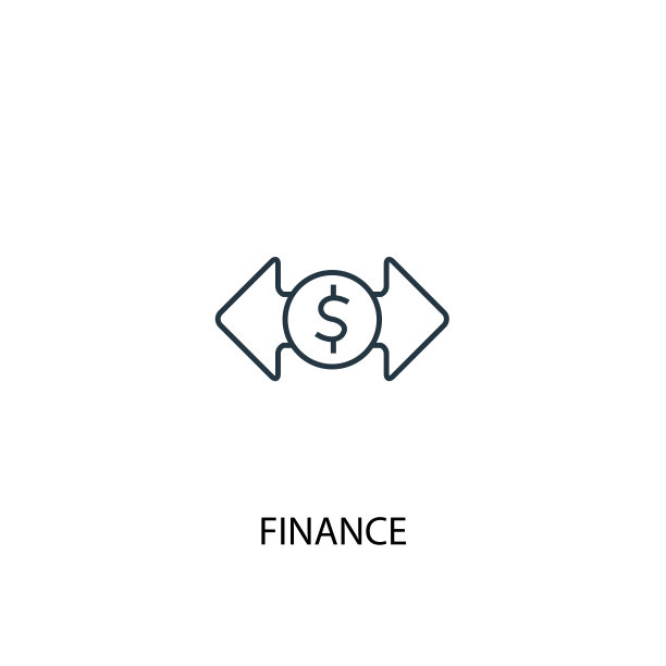 金融概念线性图标：网页和移动UI/UX设计图片下载