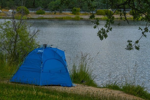 在岸边钓鱼图片下载