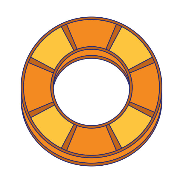 戒指救生浮夏孤立符号图片下载