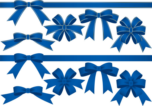 彩带插画资料收集图片下载