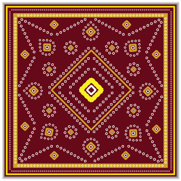 扎染图案的正方形背景图片下载