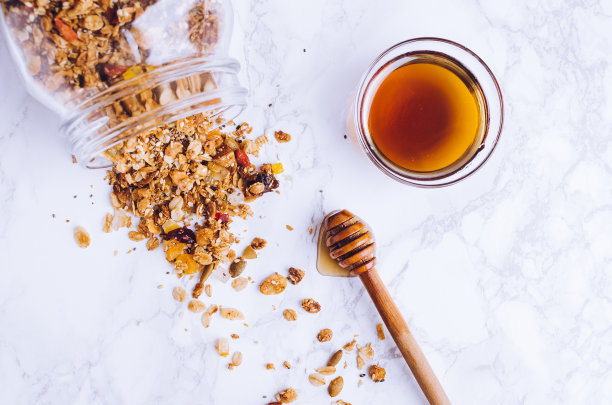 美味的自制燕麦图片下载