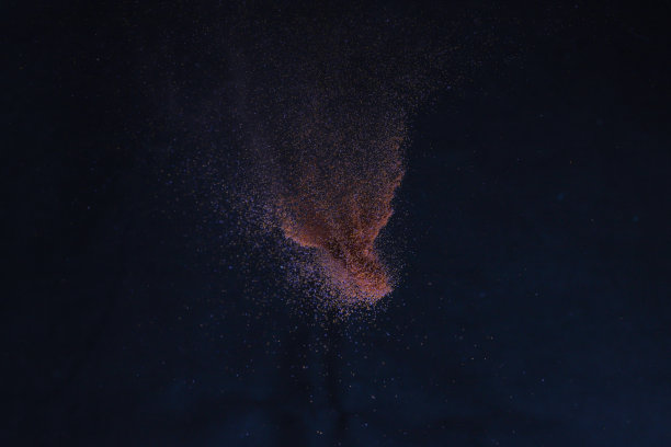 色粉散射图片下载