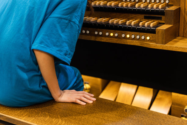 管风琴特写图片下载