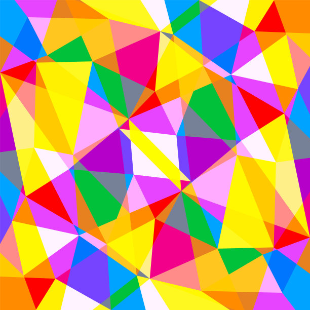 抽象的彩色多边形背景图片下载