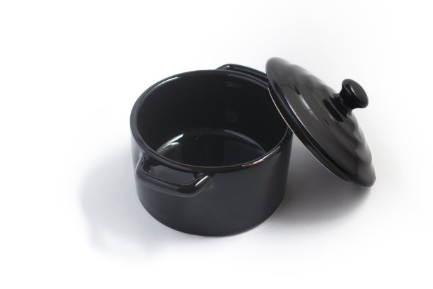 空的黑色平底锅图片下载