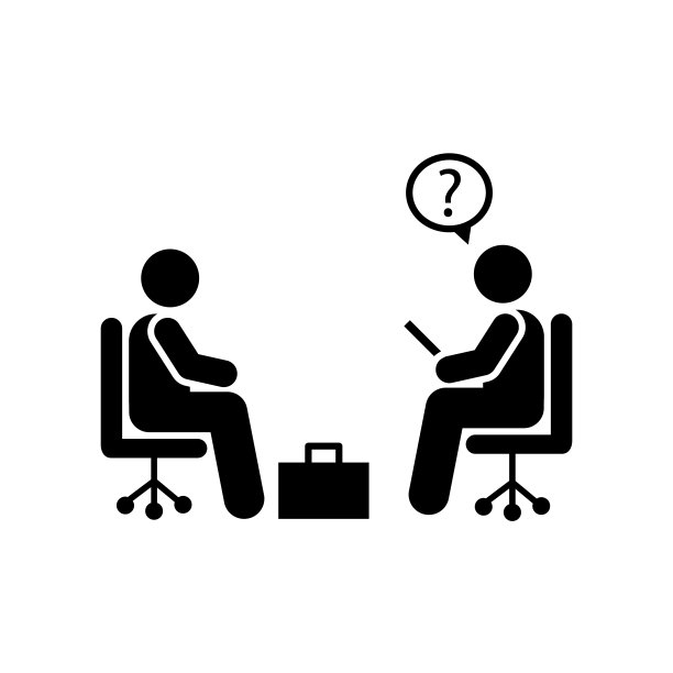 办公室的象形图，失业，工作图标图片下载