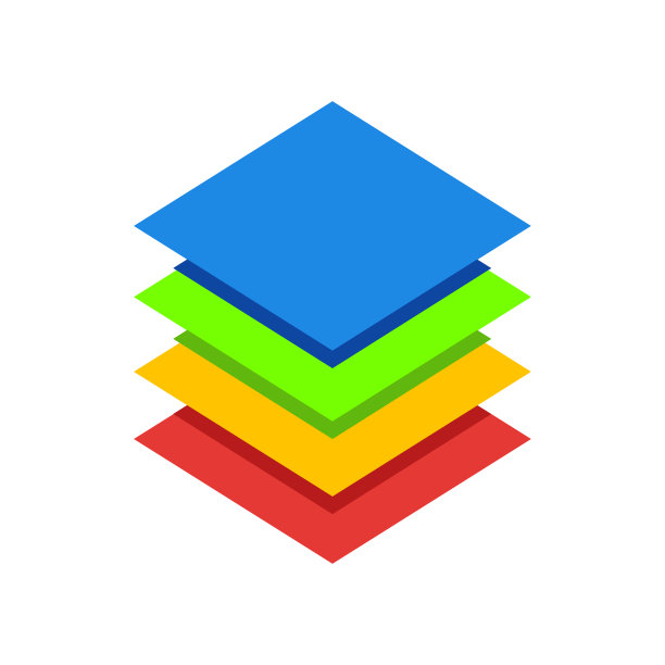 层图标矢量符号和符号孤立在白色背景图片下载