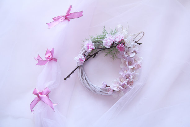 花环的樱花图片下载