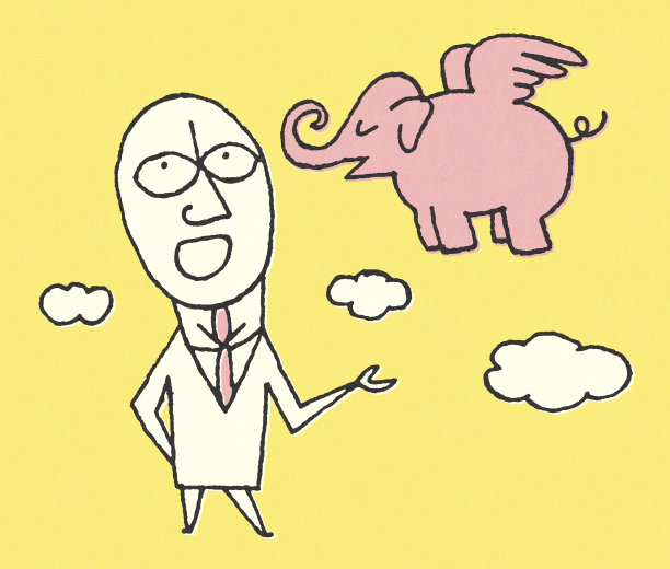 商人与飞天象图片下载