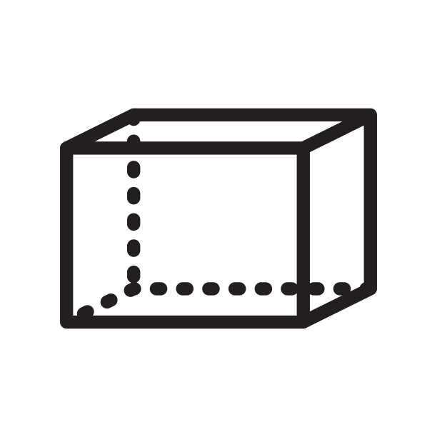 六面体图标矢量符号，与六面体logo概念隔离图片下载