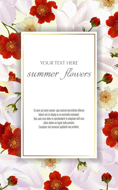 模板贺卡，婚礼装饰，邀请，销售。图片下载