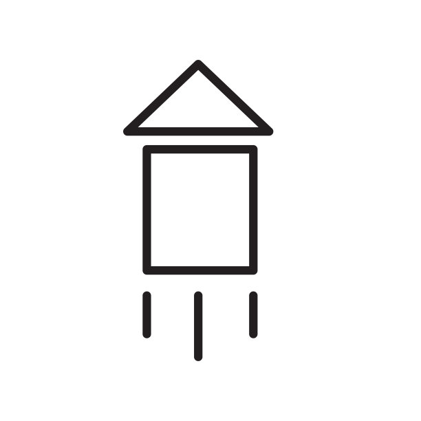向上箭头图标矢量标志和符号，在白色背景上隔离，向上箭头logo概念图片下载