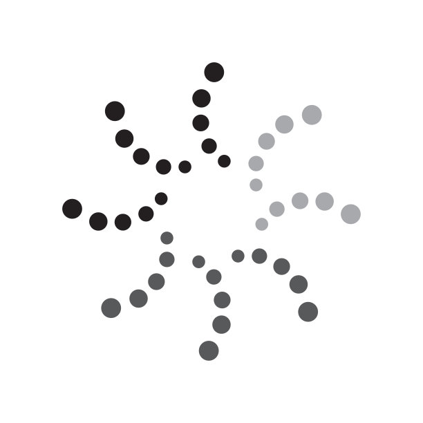 加载图标矢量标志和符号，与白色背景隔离，加载logo概念图片下载