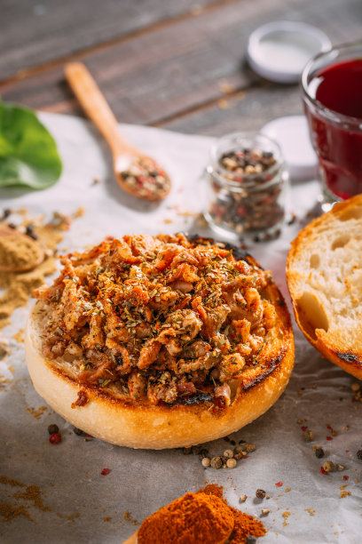 传统土耳其食品Kokorec图片下载