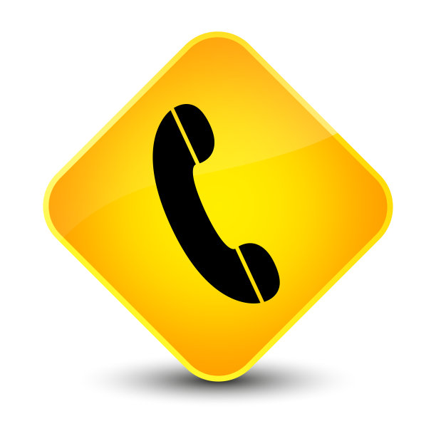 手机图标优雅的黄色钻石按钮图片下载