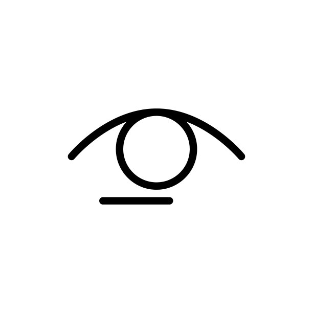 眼睛图标矢量素材图片下载