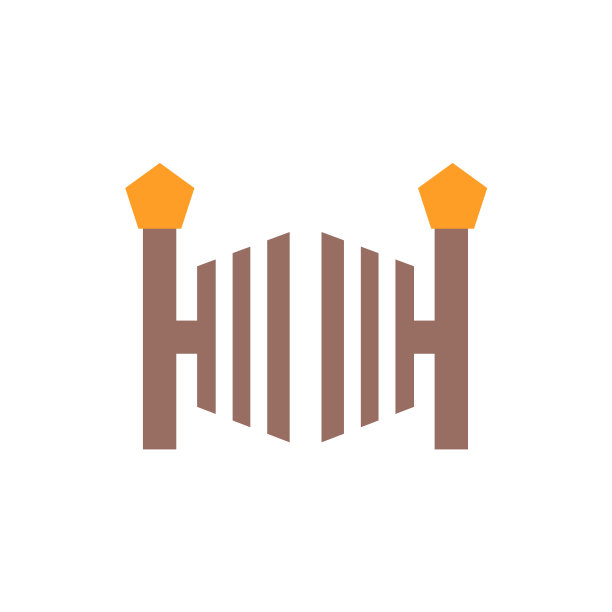 门图标矢量标志和符号孤立在白色背景图片下载