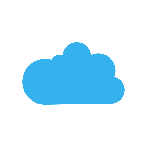 云图标矢量标志和符号孤立在白色背景，云标志的概念图片下载