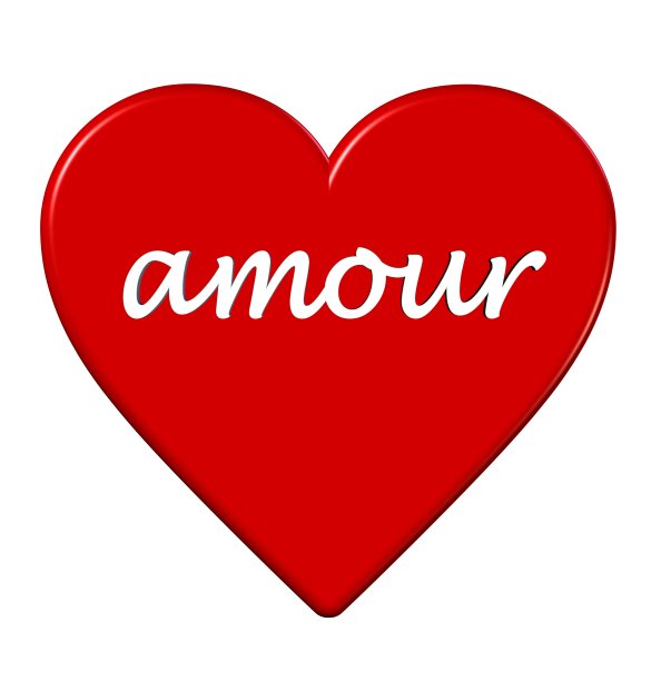 带有文字的心形符号图片下载