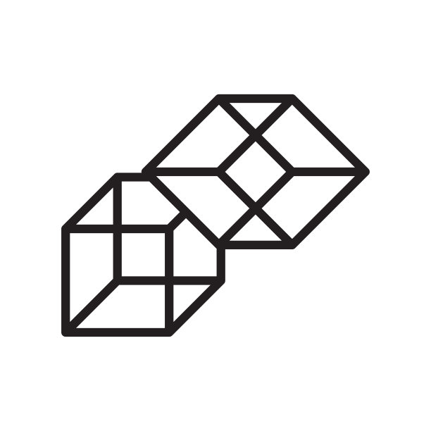 白色背景上隔离的3D立方体图标矢量符号和标志，3D立方体logo概念图片下载