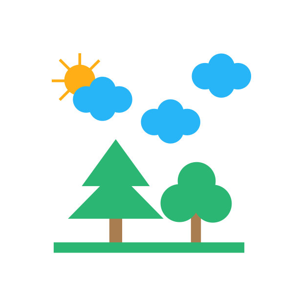 树图标向量符号和符号孤立在白色背景图片下载