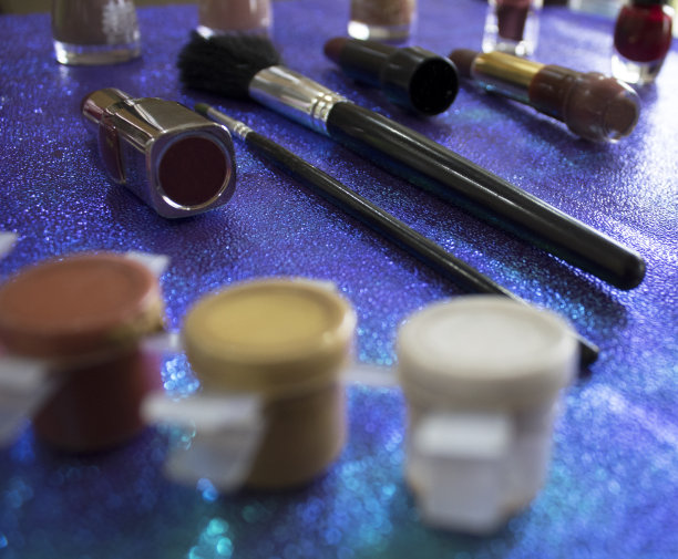 美容化妆产品和化妆品图片下载