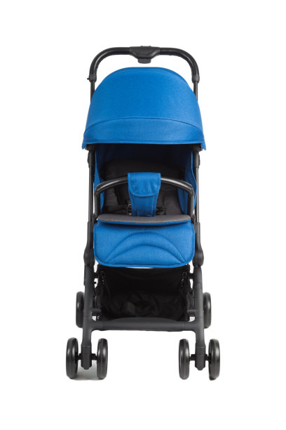 白色背景的婴儿车，现代设计图片下载