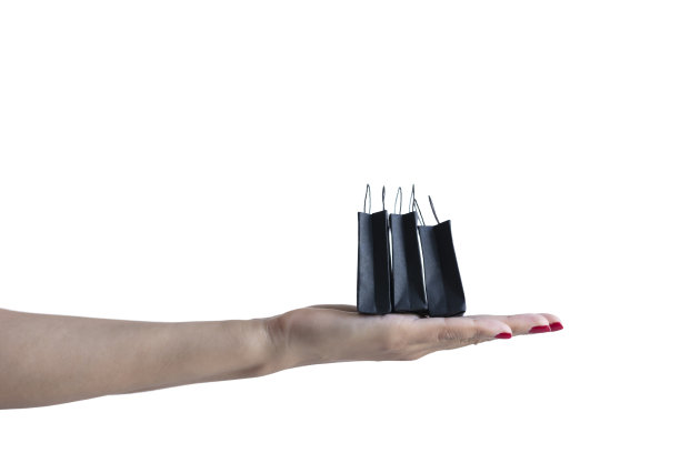 手持购物袋图片下载