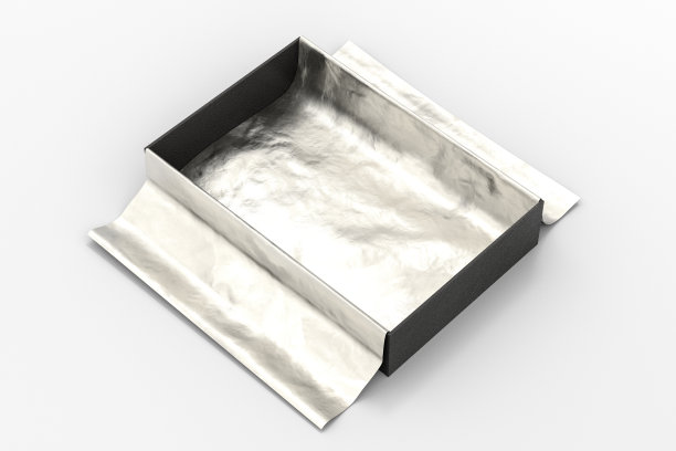 礼盒模型与展开包装纸图片下载