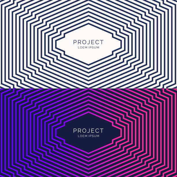 向量抽象背景与黑色线图片下载