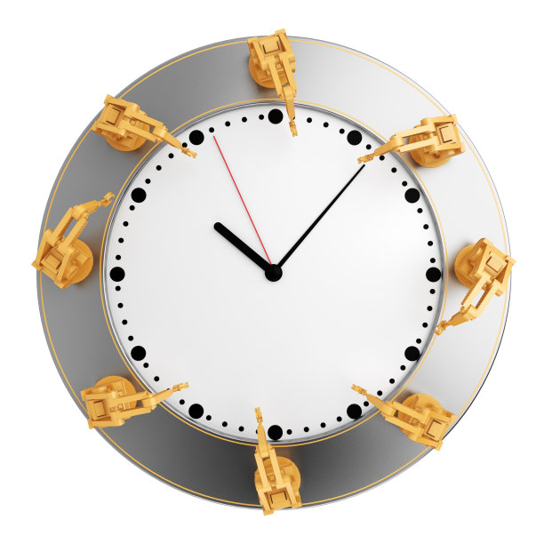 机器人工时的概念图片下载