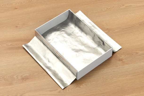 礼盒模型与展开包装纸图片下载