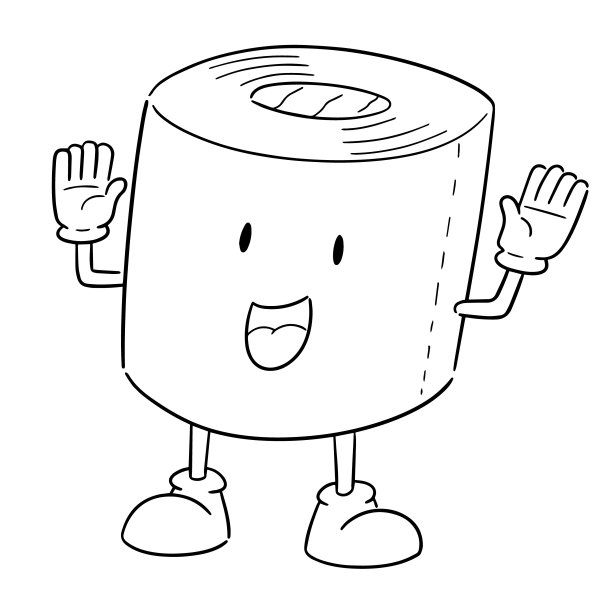 薄纸卡通图片下载