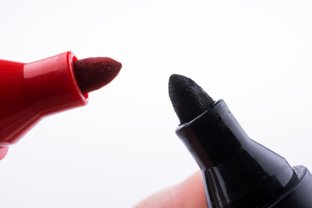 手持式彩色记号笔图片下载