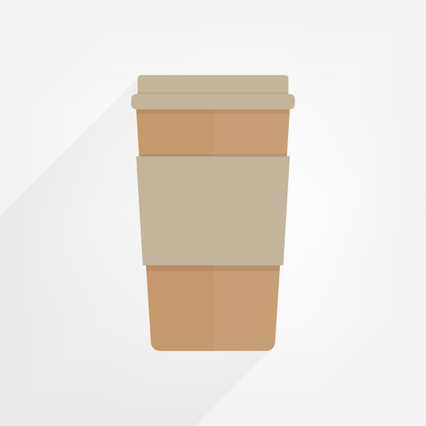 咖啡色纸杯图片下载
