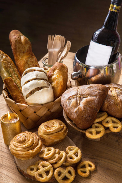 精致的烤面包图片下载