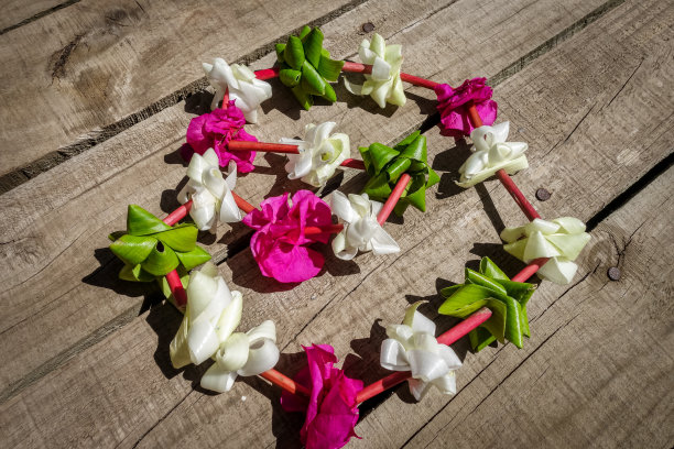 波利尼西亚花项链图片下载