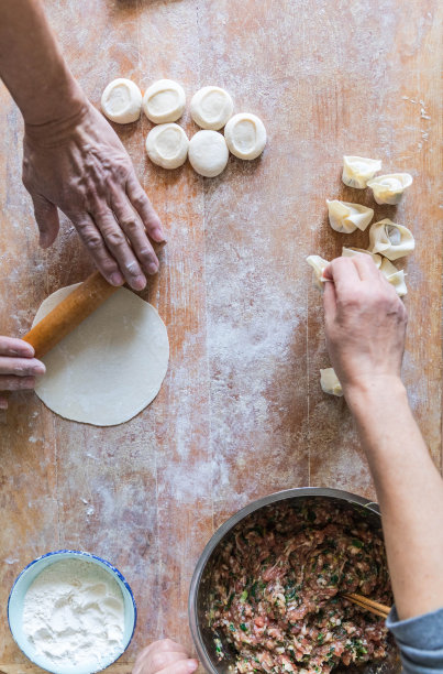 中国家常馄饨(浑吞云吞馄饨)图片下载