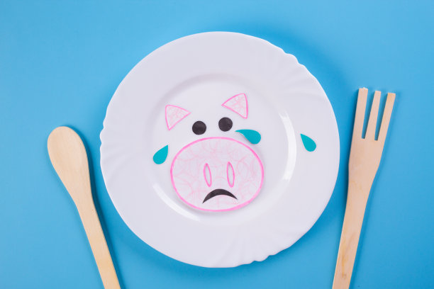 素食者动机说明。图片下载