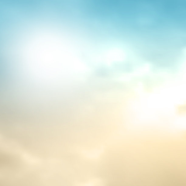 天空背景在复古水彩图片下载